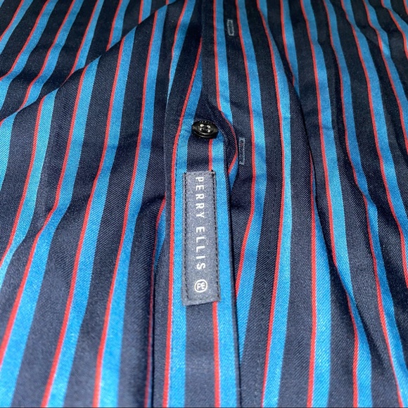 Perry Ellis men’s shirt sleeve button down shirt - Picture 9 of 11